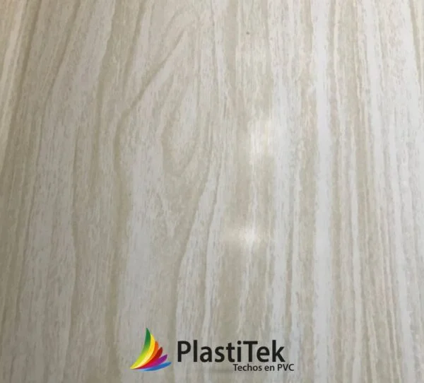 Cielo raso en PVC color Almendra
